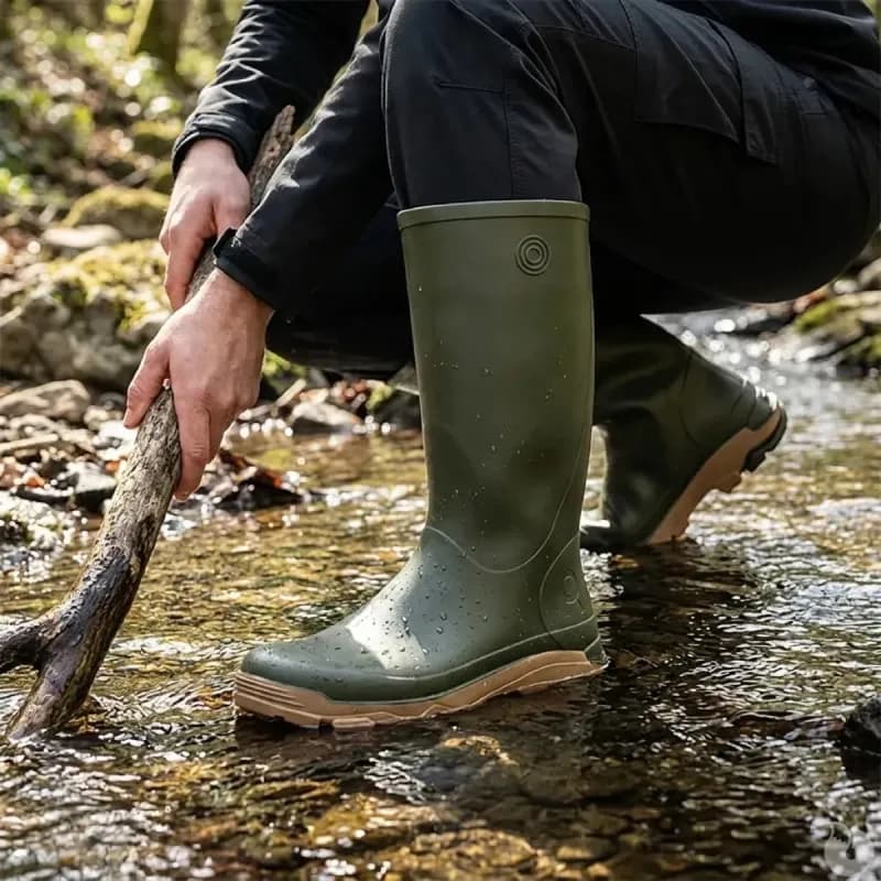 Bottes Rouchette Remoove polyvalentes PVC vert 36/37 à 46/47